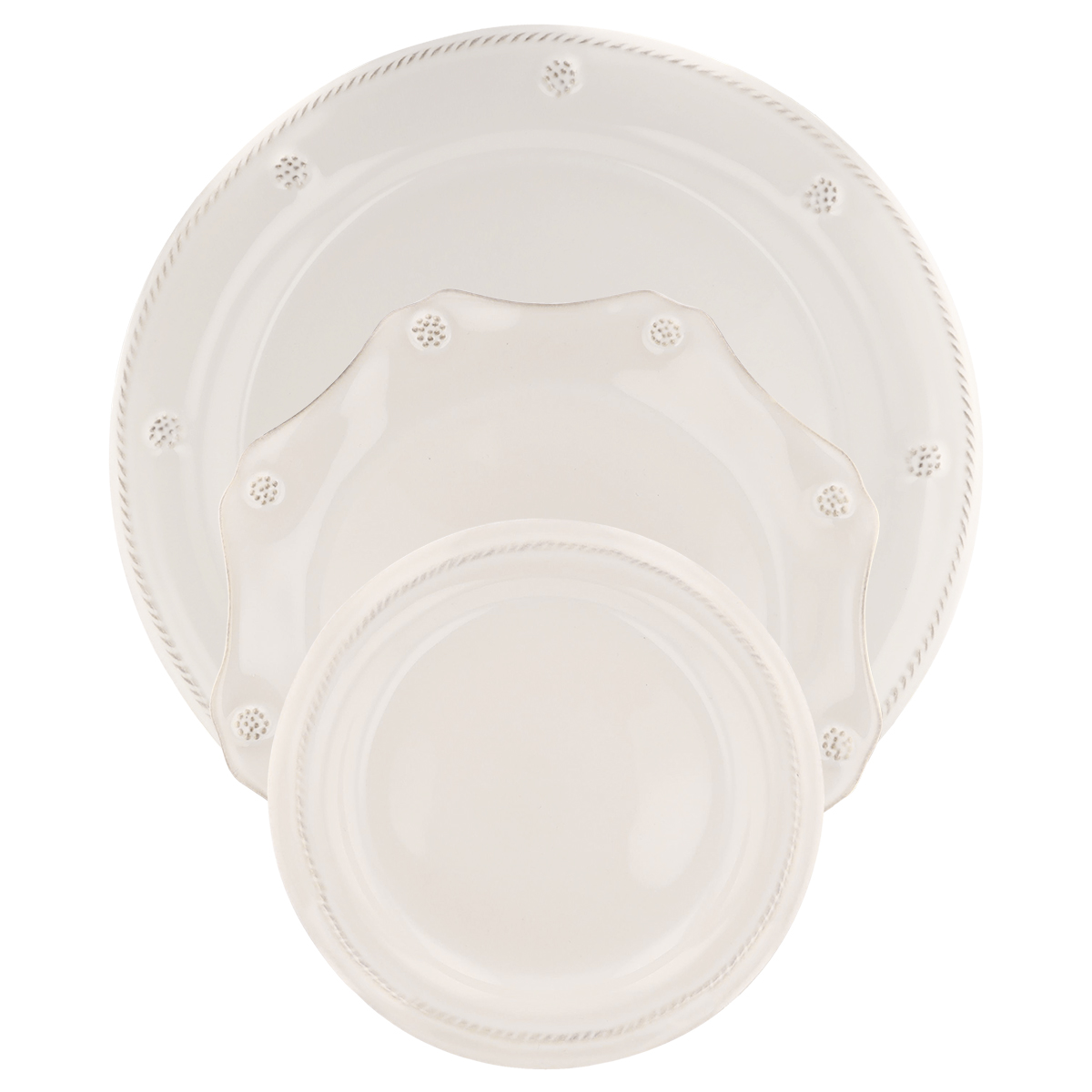 Juliska Berry and Thread Whitewash 5 Piece Place Setting